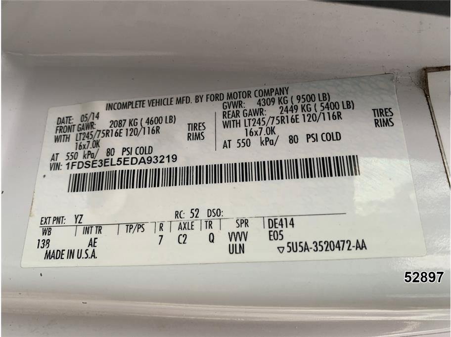 Used 2014 Ford E-350 and Econoline 350 Super Duty RWD image 21