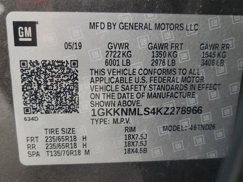 Used 2019 GMC Acadia SLT FWD image 33