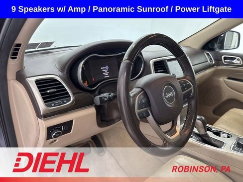 Used 2017 Jeep Grand Cherokee Overland AWD/4WD image 22