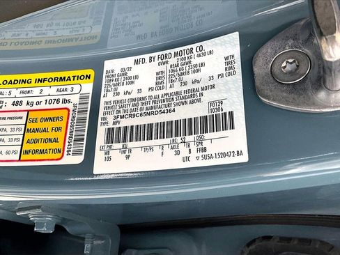 Used 2022 Ford Bronco Sport Outer Banks w/ Tech Package image 33