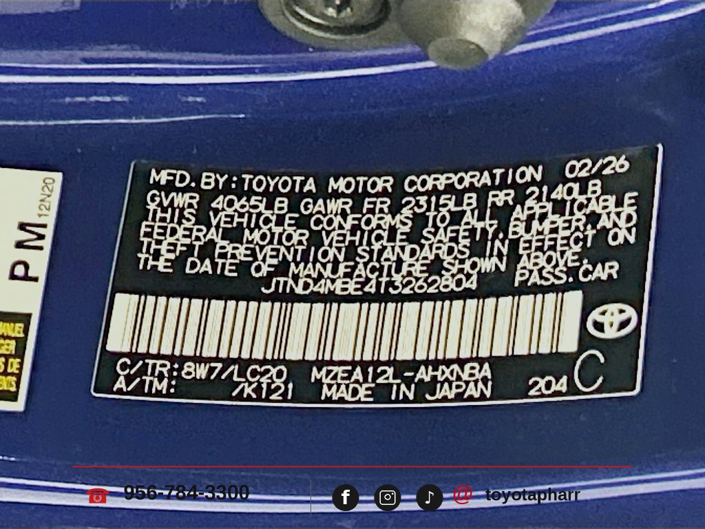 Used 2026 Toyota Corolla SE FWD image 29