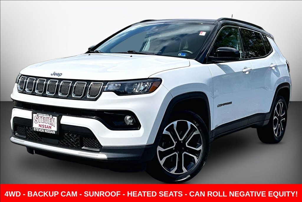 Used 2022 Jeep Compass Limited w/ Sun and Sound Group AWD/4WD image 3