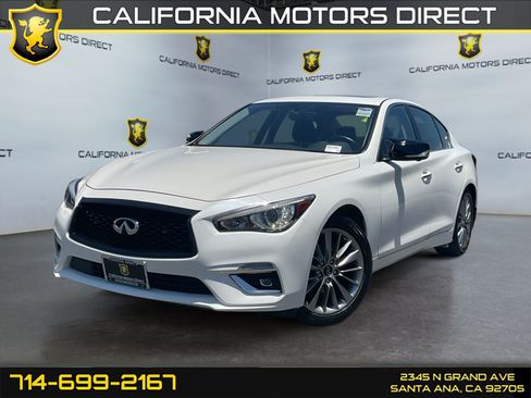 Used 2023 INFINITI Q50 Luxe w/ Cargo Package RWD image 1