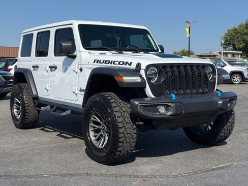 Used 2022 Jeep Wrangler Unlimited Rubicon 4xe w/ Cold Weather Group image 2