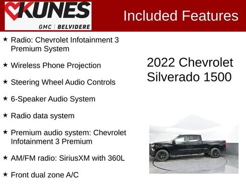 Used 2022 Chevrolet Silverado 1500 RST AWD/4WD image 2