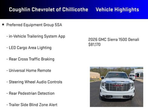 New 2026 GMC Sierra 1500 Denali w/ Denali Reserve Package AWD/4WD image 30