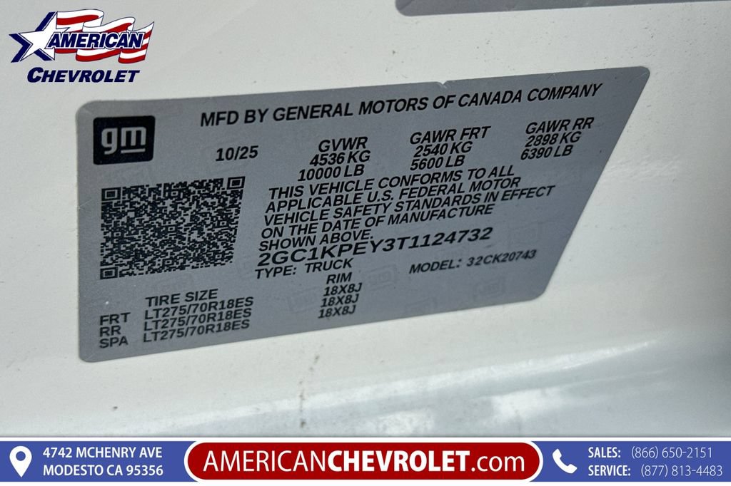 Used 2026 Chevrolet Silverado 2500 LTZ AWD/4WD image 41