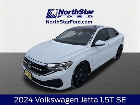 Used 2024 Volkswagen Jetta SE w/ Panoramic Sunroof Package image 1