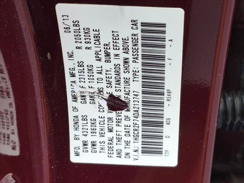 Used 2013 Honda Accord EX image 15