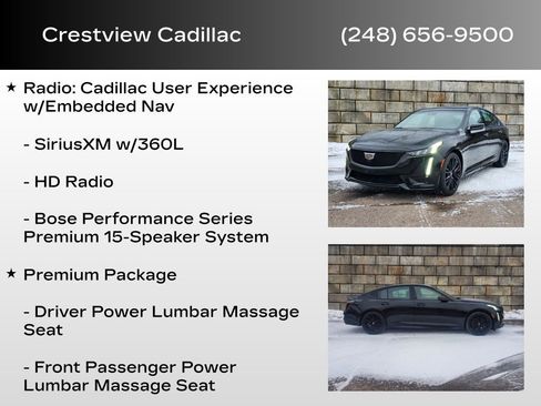 Certified 2022 Cadillac CT5 V w/ Premium Package image 25