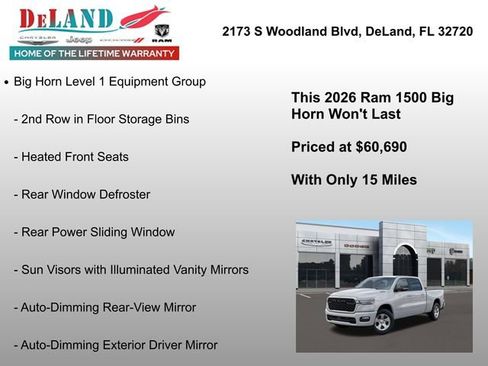 New 2026 RAM 1500 Big Horn image 6