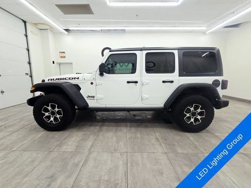 Used 2021 Jeep Wrangler Unlimited Rubicon w/ LED Lighting Group AWD/4WD image 2