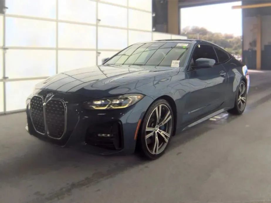 Used 2021 BMW 430i Coupe w/ Executive Package RWD image 1