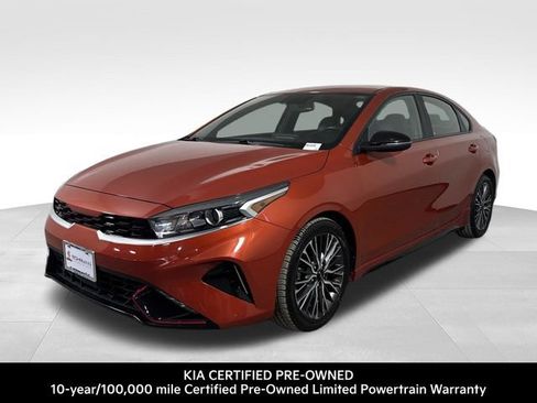 Certified 2022 Kia Forte GT-Line w/ GT-Line Technology Package FWD image 1