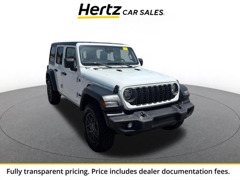 Used 2025 Jeep Wrangler Unlimited Sport AWD/4WD image 1