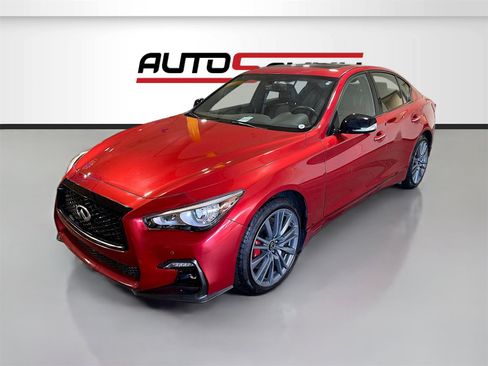 Used 2021 INFINITI Q50 Red Sport 400 image 3