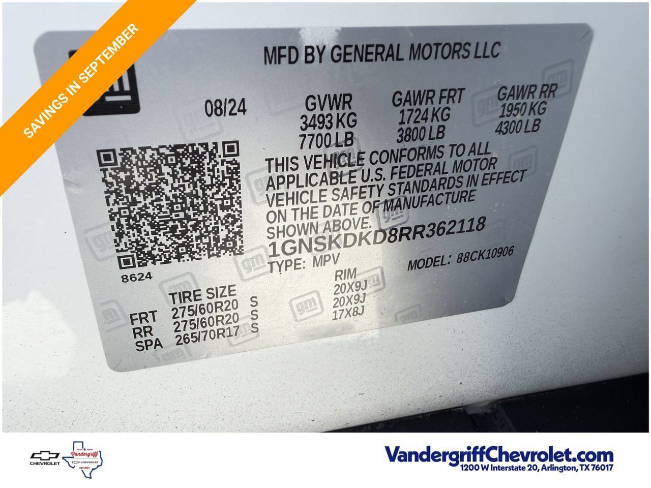 Certified 2024 Chevrolet Suburban Z71 w/ Luxury Package AWD/4WD image 30