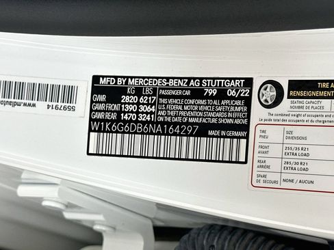 Certified 2022 Mercedes-Benz S 500 4MATIC image 36