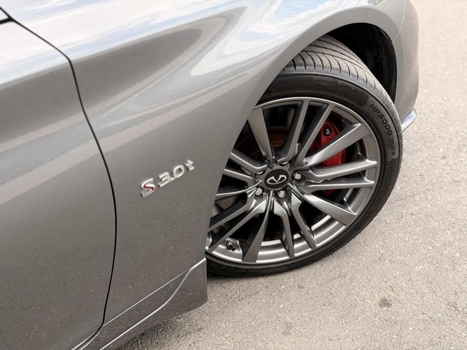 Used 2020 INFINITI Q50 Red Sport 400 w/ Cargo Package RWD image 16