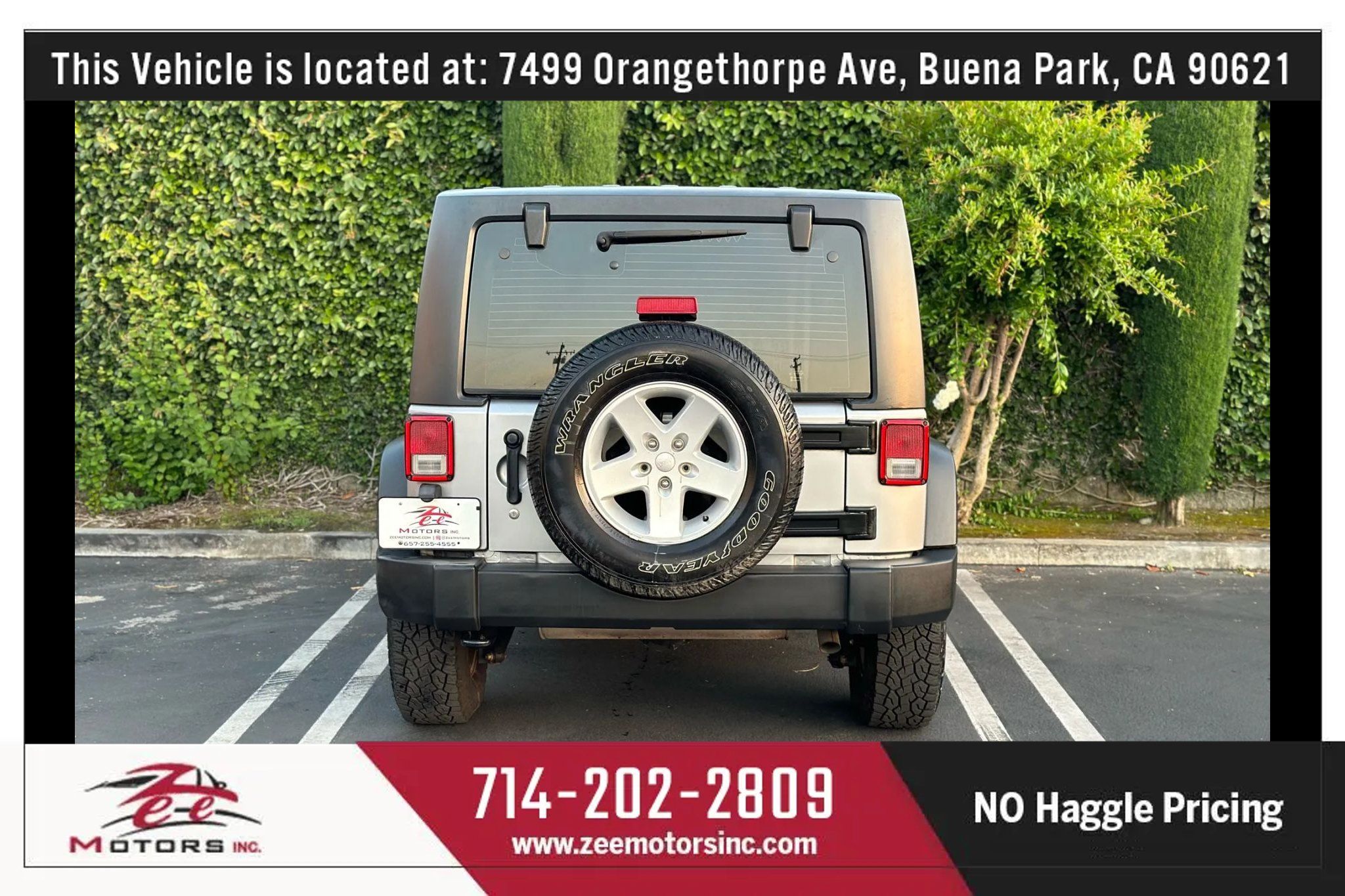 Used 2017 Jeep Wrangler Sport w/ Quick Order Package 24S AWD/4WD image 7