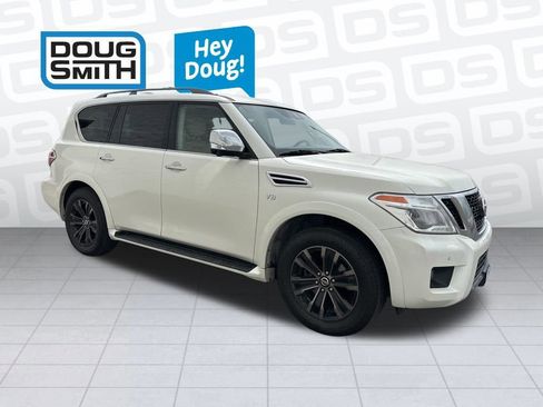 Used 2019 Nissan Armada Platinum w/ Captain's Chairs Package AWD/4WD image 5