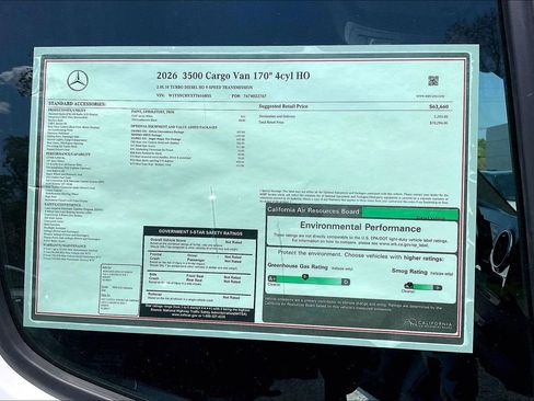 New 2026 Mercedes-Benz Sprinter 3500 image 13