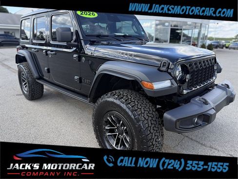 Used 2026 Jeep Wrangler Unlimited Sport AWD/4WD image 1