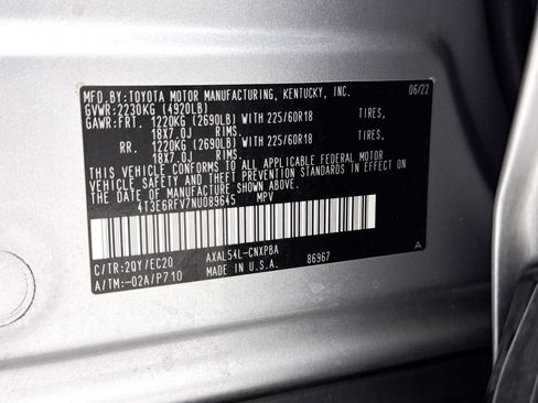 Used 2022 Toyota RAV4 XSE AWD/4WD image 40