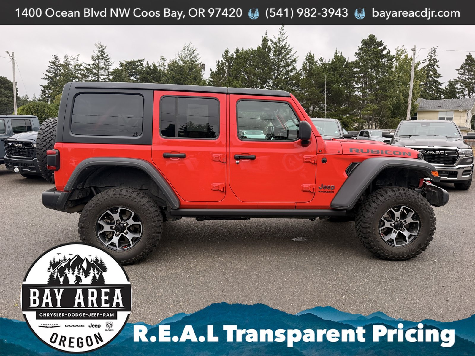 Used 2021 Jeep Wrangler Unlimited Rubicon AWD/4WD image 4