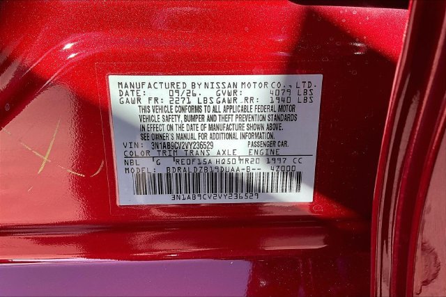 New 2027 Nissan Sentra SV w/ Floor Mat Package FWD image 13