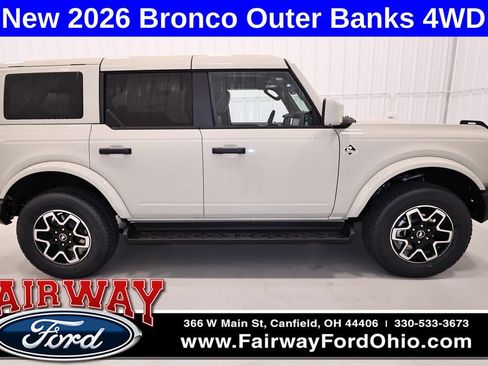 New 2026 Ford Bronco Outer Banks AWD/4WD image 1