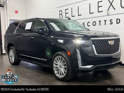 Used 2023 Cadillac Escalade ESV Premium Luxury w/ LPO, Floor Liner Package AWD/4WD image 1