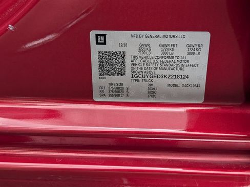 Used 2019 Chevrolet Silverado 1500 LTZ AWD/4WD image 25
