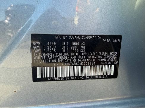 Used 2021 Subaru Impreza 2.0i AWD/4WD image 23