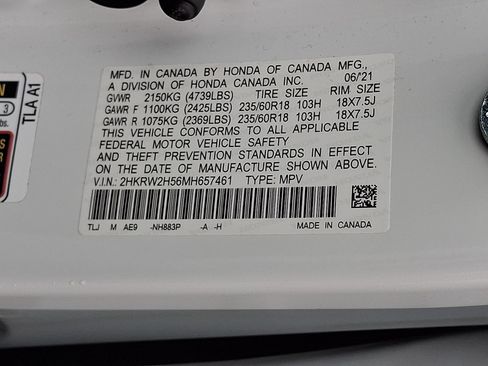 Used 2021 Honda CR-V EX image 27