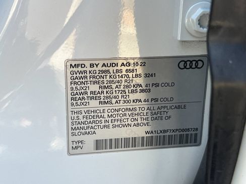Used 2023 Audi Q7 3.0T Premium Plus w/ Premium Plus Package AWD/4WD image 30