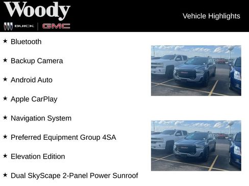 Certified 2021 GMC Acadia SLT w/ Elevation Edition FWD image 3