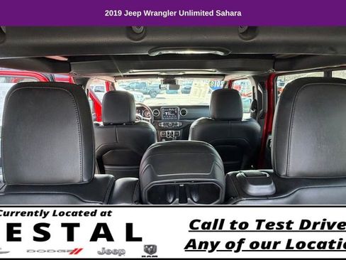 Used 2019 Jeep Wrangler Unlimited Sahara w/ Dual Top Group image 19