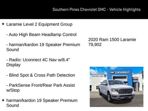 Used 2020 RAM 1500 Laramie image 12