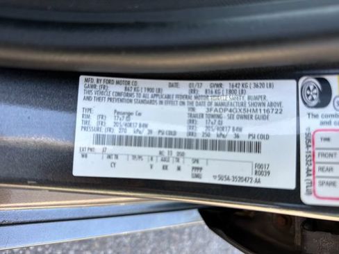 Used 2017 Ford Fiesta ST w/ ST Recaro Package FWD image 31