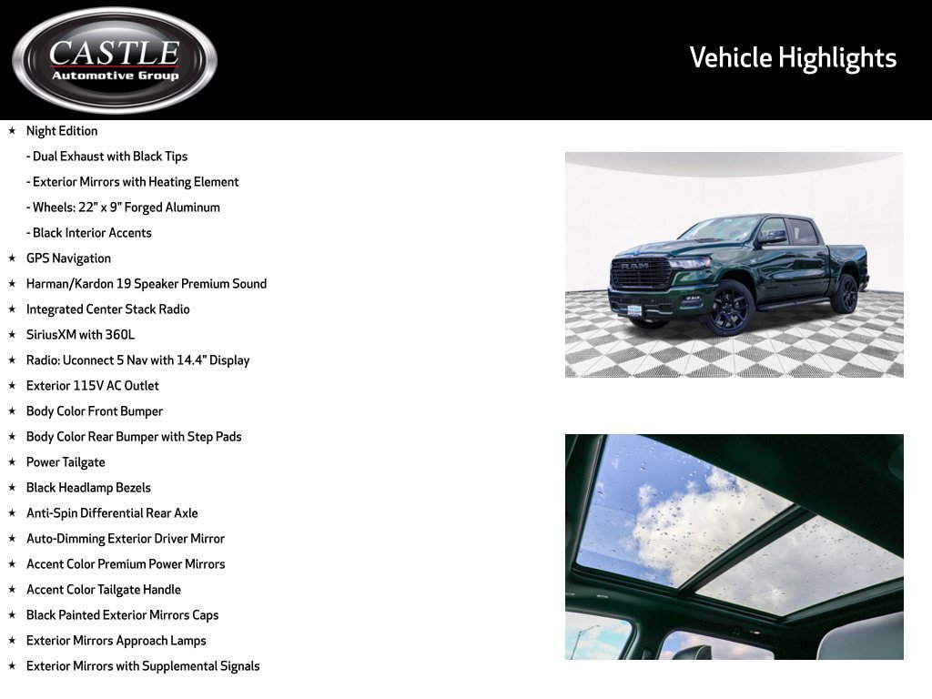 New 2026 RAM 1500 Laramie w/ Night Edition AWD/4WD image 10