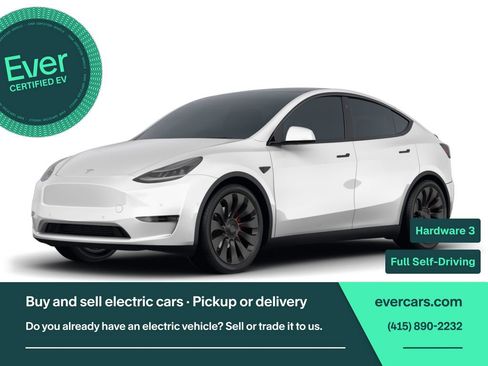 Used 2021 Tesla Model Y Performance AWD/4WD image 1
