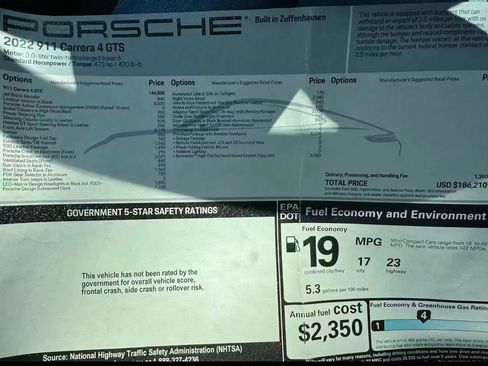 Used 2022 Porsche 911 Carrera 4 GTS image 20