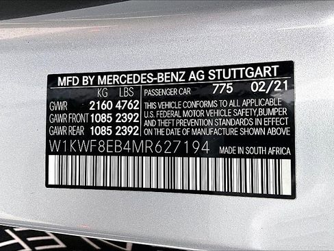 Used 2021 Mercedes-Benz C 300 4MATIC Sedan w/ Premium Package image 32