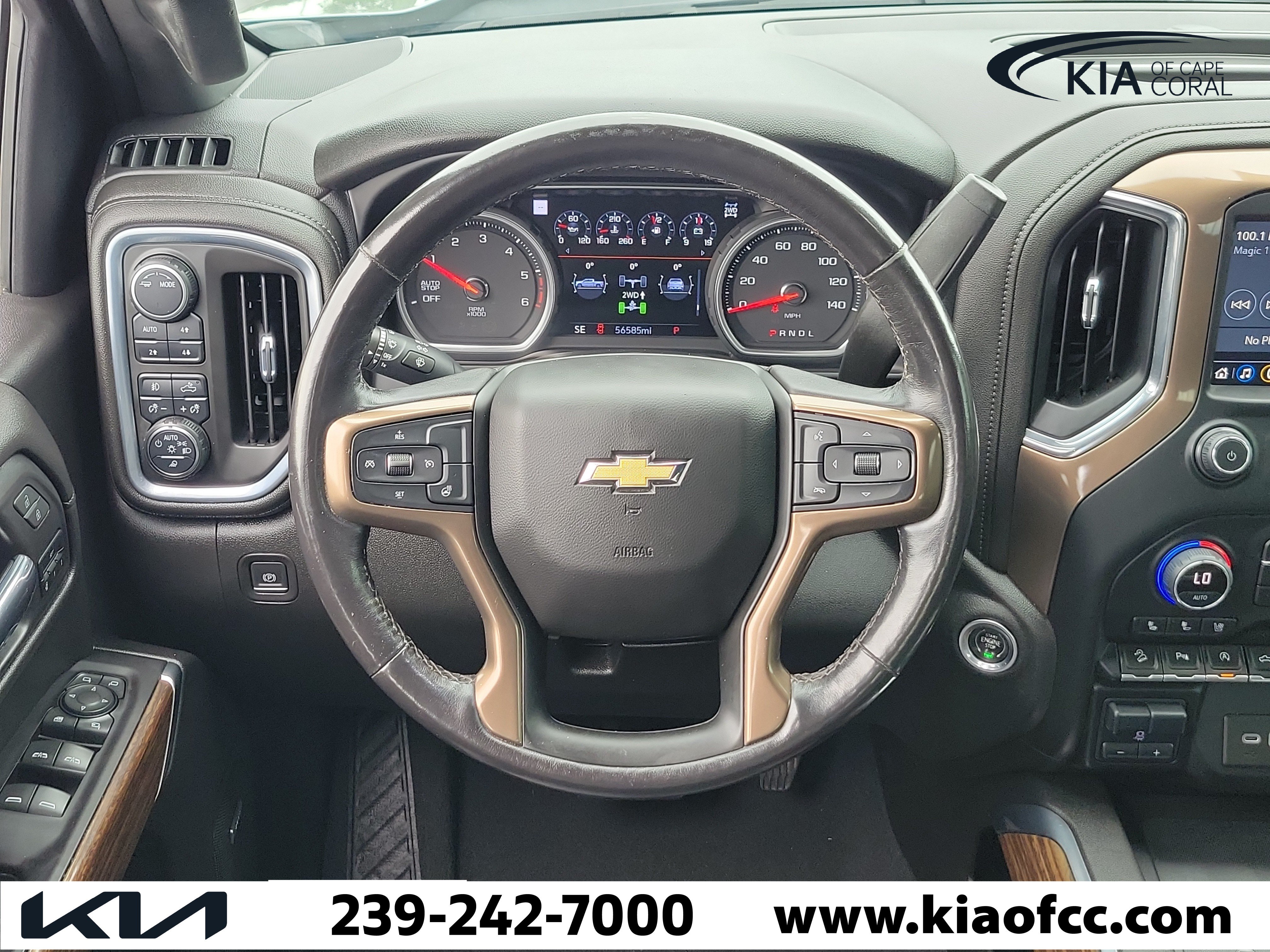 Used 2022 Chevrolet Silverado 1500 High Country w/ Z71 Off-Road Package AWD/4WD image 15