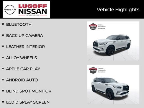 Used 2023 INFINITI QX80 Premium Select w/ Cargo Package RWD image 3