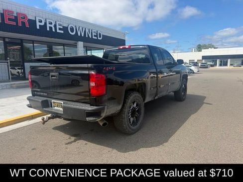 Used 2018 Chevrolet Silverado 1500 W/T w/ Black Out Edition AWD/4WD image 4