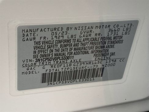 Certified 2023 Nissan Kicks SR image 34