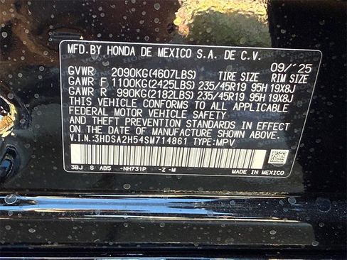 New 2025 Acura ADX A-Spec image 17