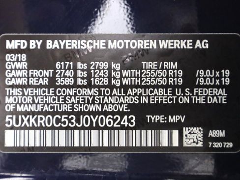 Used 2018 BMW X5 xDrive35i w/ Executive Package AWD/4WD image 48